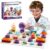VATOS Science Circuit for Kids Ages 6-12, 68PCS Electronics Building Kit with 450+ STEM Projects, Rotational Imaging, Sound Recording & Playback, Dual Power STEM Educational Toys for Boys Girls