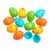 Vaveren 12Pcs Empty Easter Eggs Colorful for Mini Surprise Eggs Easter Basket Stuffers