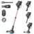 Vazone S22 Cordless Vacuum Cleaners for Home, 6 in 1 Lightweight Stick Vacuum with 45KPa Powerful Suction, Self-Standing Vacuum Cleaners Rechargeable Cordless Vacuum for Pet Hair