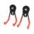 VBESTLIFE 2 Pack Heavy Duty Magnetic Hooks, Open Hooks Slip Resistance Large Magnet Garage for Garage Organization (Magnet 6.6cm)