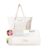 Vdaxvme Strong Canvas Mahjong Holder Bags Set of 3 with Secure Closure for Easy Arrangement and Portability Multipurpose Carryall