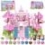 Vdealen 300 PCS Magnetic Blocks-Magnetic Building Blocks, Stacking Magnetic Cubes Toy for Kids, STEM Montessori Sensory Toys for Boys and Girls Age 3 4 5 6 7 8 9 10 11 12 Christmas Birthday Gift