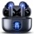VEAT00L P91 Wireless Earbuds, Bluetooth Headphones V5.4 Stereo Ear Buds with Noise Cancelling Mics, 60H Playback Mini Case with Dual LED Display, IP7 Waterproof in-Ear Earphones for Android iOS