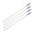 Veemoon 4pcs Stainless Steel Telescopic Pointer for Teachers to Extendable Handheld Stick for Blackboard Whiteboard and Touchscreen Teaching
