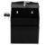 Veemoon Metal Suggestion Box with Lock and Slot, Black Donation and Ballot Box for Fundraising and Voting, Sturdy Metal Construction with Sleek Look, for Office and Classroom Use
