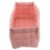 Veemoon Pink Diaper Caddy Organizer for Cribs and Strollers