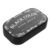 Veemoon Vintage Black Water-Based Ink Pad for Stamps with Compact Petal Shape and Vivid Print Making, for Scrapbooking and Crafting on Handbooks and Fabric Stamps