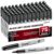 VEESA Dry Erase Markers Fine Tip, 75 Count, Low-Odor, Bold Black