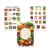 Vegetables, Fruits, Hippocrates Let Food Be Thy Medicine Poster Set — 3 Prints 12×18 Inch US Made