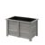 VegTrug Wooden Rectangle Box Planter 60cm, Gray Wash, 24.8″ x 12.6″ x 15″