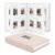 Veicevol 128 Pockets Photo Album for Instax Mini & Polaroid 2×3 inch, Beige