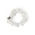 Velites Sports Scrunchie Hair Ties, Firm Hold, No Marks, White