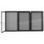 Velorantia Weatherproof Enclosed Bulletin Board Aluminum Frame Lockable