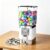Vending Machine for 32mm Balls, Holds 220 Capsules, Includes 100 Capsules & 50 Tokens, Ideal for Game Stores and Party Favors