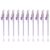 VERDANVERSE 10 Pcs Lavender Pendant Gel Pen Smooth Writing Pen for Students