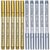 VERDANVERSE 20pcs Silver Metallic Marker Pens with Fine Tip for Smooth Writing, Versatile for Multiple Surfaces, for Card Making and Signing Cards, Stylish Plastic Permanent Markers