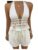 Verdusa Women’s 2 Piece Vacation Outfits Metal Decor Halter Tops and Shorts Apricot Medium