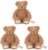 Vermont Teddy Bear Brown Teddy Bear Stuffed Animal | Soft Cozy Plush, Romantic Gift, Recycled Filling, Design in USA | 13 Inch | Super Soft Teddy Bear Collection (Pack of 3)