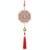 Versatile DIY Wind Chime Kit with Cotton Fabric & Pearls for Indoor and Outdoor Decor