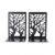 Versatile L-Shaped Metal Bookends for Desk, Shelf, and Nightstand Organization – Heavy Duty Support (1 Pair)