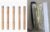 Versatile Pottery Trimming Tools,Sharpened Pottery Tool for Potter,Quality Double Ended Clay Trimming Tool Ceramics,with 5 PC Pottery Mug Handle Tools & 5PC Plastic Trimming-Tool