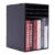 Vertical Literature Organizer, 11 Compartments, Mail Paper Sorter, Black