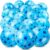 Vertintong 1 Pack Paw Print Beach Balls 9 Inch Blue Dog Paw Inflatable Beach Balls for Kids Adults Puppy Theme Birthday Party Favor Class Gifts Summer Outdoor Swimming Pool Decorations Supplies