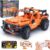 VERTOY STEM Building Car Toys for Kids Boys – Remote & APP Control Block Set, Birthday Gifts for Age 8-12 13+ Year Old, Bigger Orange Model(740+ pcs)