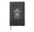 Very Important Rock Please Do Not Touch Stone Hardcover Journal, Black