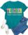 VERYNEAT Teacher Shirt for Women Teach Teaching T-Shirts Casual Teacher Life Short Sleeve Tops Cyan
