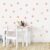 Veshur 120pcs 2.2” Pink Polka Dot Wall Decals Feminine Dots Wall Stickers