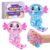 VESPRO 2 Pack Glitter Axolotl Stress Toys, Stress Balls