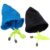Vestamore 2 Pcs Mens Tanning Pouch, Mini Men Underwear with Drawstring, Black and Sky Blue