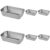Vestamore 6 Pcs Mini Loaf Pans, Stainless Steel Bread Baking Molds, Coating-Free Stackable Meatloaf Tins, 7.5 x 6.7 x 5.5 in, for Homemade Baked Goods, Oven Safe, for Bread, Cakes, Brownies