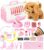 Vet Doctor Kit for Toddlers 3-5, Kids Play Set with Interactive Toy Puppy