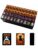 VETEB Halloween American Mahjong Tile Set Black Cat Sitting Lantern Full Moon Bats Halloween Setting 160 Acrylic Mahjong Tiles 1.4″ Game Set with Bag & Accessories for Gift Travel Party (Puppy)