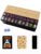 VETEB Halloween American Mahjong Tile Set Bulldog Halloween Pumpkins Bats