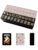 VETEB Halloween American Mahjong Tile Set Festive Tropical Palm Tree Holiday 160 Acrylic Mahjong Tiles 1.4″ Game Set with Bag & Accessories for Gift Travel Party (Skull)