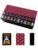 VETEB Halloween American Mahjong Tile Set Pink Christmas Tree Stars Maroon 160 Acrylic Mahjong Tiles 1.4″ Game Set with Bag & Accessories for Gift Travel Party (Puppy)