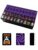 VETEB Halloween American Mahjong Tile Set Purple Galaxy Spiral Swirling Stars Cosmic 160 Acrylic Mahjong Tiles 1.4″ Game Set with Bag & Accessories for Gift Travel Party (Puppy)