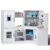 VEVOR Interactive Wooden Toy Play Kitchen Playset for Kids with Lights and Sounds, Corner Design with Ice Maker, Oven, Sink, Clock, Microwaves, Refrigerator and Accessories, for Girls & Boys, White