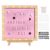 VEVOR Pink Felt Letter Board, 10″x10″ Felt Message Board, Changeable Sign Boards with 510 Letters, Stand, and Built-in LED Lights, Baby Announcement Sign for Home Classroom Office Decor Wedding