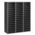 VEVOR Wood Literature Organizer 48 Compartments Office Mailboxes Black