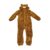 Veyryth Unisex Brown Bear Adult Onesie Pajamas, Polar Fleece Animal Halloween Costume, One-Piece Cosplay Sleepwear for Men and Women Size XL