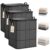 VEZENI Spacious Moving Storage Bin Blanket Storage Bags with Zipper and Handles Large Foldable Bedding Winter Clothes Quilts Comforter Sweaters Organizer Machine Washable Capacity Fabric