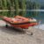 VGLQNRPT Adjustable Boat Trailer with Pneumatic Tires, Heavy Duty Galvanized Steel Canoe and Kayak Dolly for Outdoor Transport, 440.92 lb Load Capacity