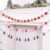 Vicenpal 3 Sets Thanksgiving Halloween Christmas Wooden Garland Set Engineered Wood Farmhouse Holiday Festive Hanging Decor for Christmas Mantel Fireplace Window Porch Party Office Classroom Indoor
