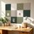 Vieshful Felt Bulletin Board Tiles 12 Pack 12 x 12 Inch Pin Board Wall