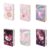 Viewamoon 6 PCS Book Covers Rainbow Axolotl Stretchable Book Cover Protector for Hardcover Paperback Hardcover up to 9×11 Inch Reusable Washable Books Sleeve