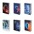 Viewamoon Wolf Print Book Cover for Hardcover 6 Pack Stretchable Book Covers for Books Lovers Jumbo Books Sleeve for Paperbacks Textbook up to 9×11 Inch